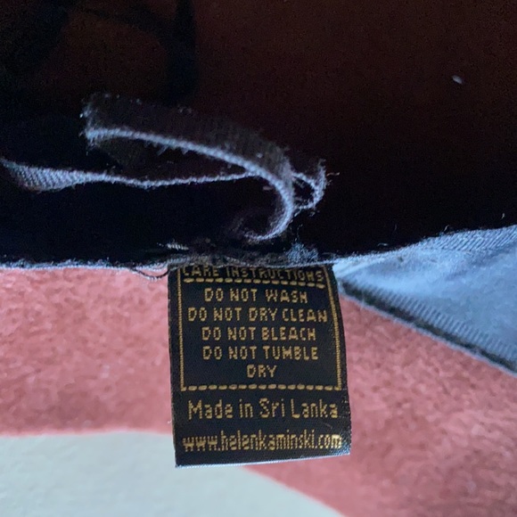 Helen Kaminski Australia Felt Hat Burgundy color - Picture 5 of 8